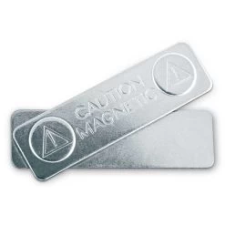 Attache Badge Magnétique Métal
