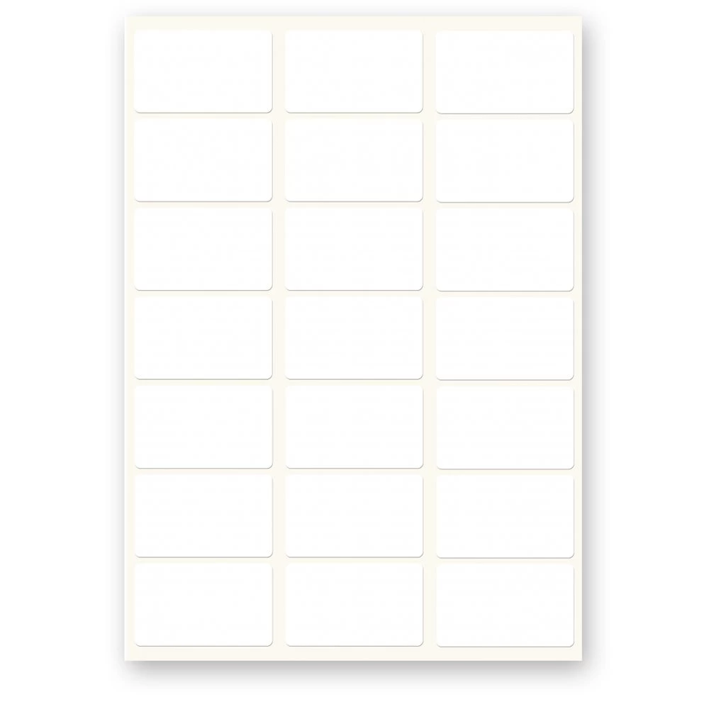 Badge Visiteur Vierge Satin Laserlab A4 1 Badge Visiteur Vierge Satin Laserlab A4