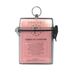 Zebra Promos Magasin -Zebra Promos Magasin boitier etanche transparent pour pieces d identite avec anneau 1