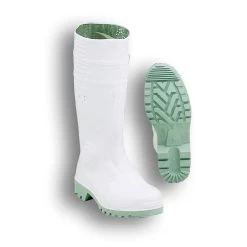 Bottes Genoux Antidérapante En Nitrile Avec Embout En Acier