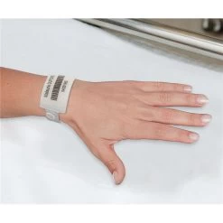 Bracelet Hopital Adulte -Zebra Promos Magasin bracelet id securise hopital vinyle souple vierge adulte 2