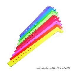 Bracelet Vinyle Souple Taille Standard