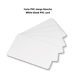 Carte PVC Vierge