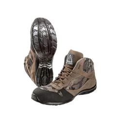 Chaussures De Sécurité Haute En Cuir Velours Camouflage