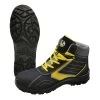 Chaussures De Sécurité Haute Noire Et Jaune Embout Acier