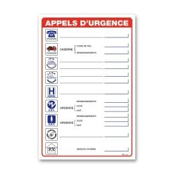 Consignes D’appel D’urgence