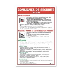 Consignes De Sécurité Cuisine