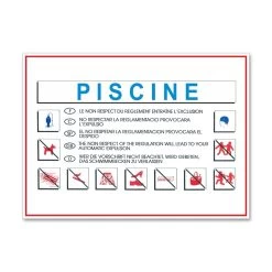 Consignes Piscine Le Non Respect Du Règlement Entraîne L’exclusion