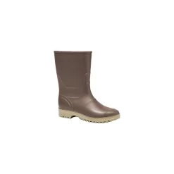 Demi-bottes En Polygum Marron