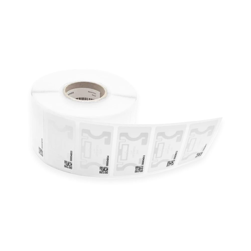 Étiquette D’inventaire RFID UHF 65 X 35 Mm Encodée Et Numérotée 2 Étiquette D’inventaire RFID UHF 65 X 35 Mm Encodée Et Numérotée – Image 2