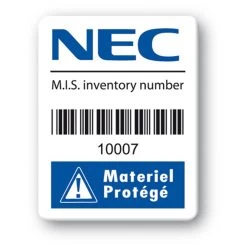 Etiquette Inviolable & Définitive SBE Impression Couleur -Zebra Promos Magasin etiquette inviolable definitive sbe impression couleure 19