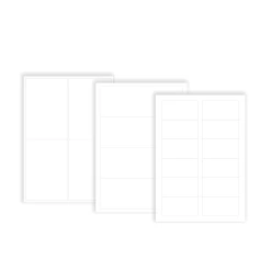 Etiquette Autocollante A4 En Polyester Film Souple