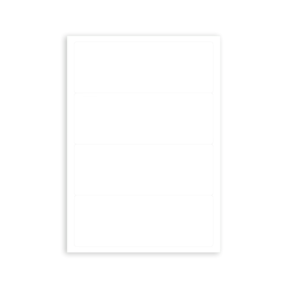 Etiquette Autocollante A4 En Polyester Renforcée 2 Etiquette Autocollante A4 En Polyester Renforcée – Image 2