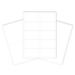 Etiquette Autocollante A4 En Polyester Renforcée