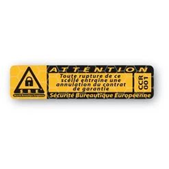 Etiquette-scellé De Sécurité Safe-Tech Ultrafin Anti-effraction Personnalisé -Zebra Promos Magasin etiquette scelle de securite safe tech ultrafin anti effraction personnalise 6