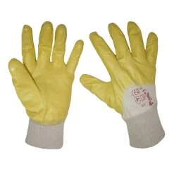 Gants En Nitrile Avec Dos Respirant