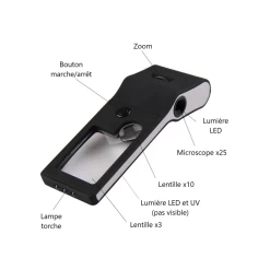 Loupe De Poche A Lampe UV -Zebra Promos Magasin loupe de poche a lampe uv 4