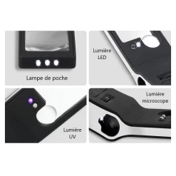 Loupe De Poche A Lampe UV -Zebra Promos Magasin loupe de poche a lampe uv 6
