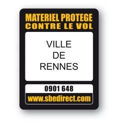 Marquage Antivol Ordinateur Safe-tech™ SBE Impression Texte Noir -Zebra Promos Magasin marquage antivol ordinateur safe tech sbe impression texte noir 9