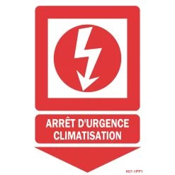 Panneau Arrêt D’urgence Climatisation