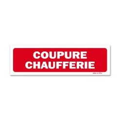 Panneau Coupure Chaufferie