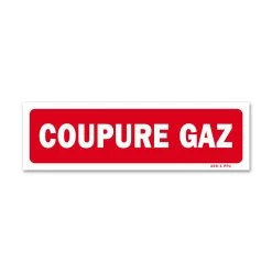 Panneau Coupure Gaz