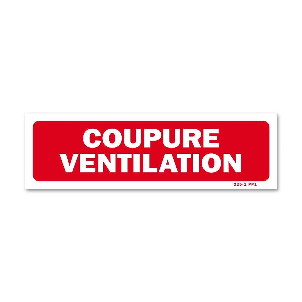 Panneau Coupure Ventilation 1 Panneau Coupure Ventilation