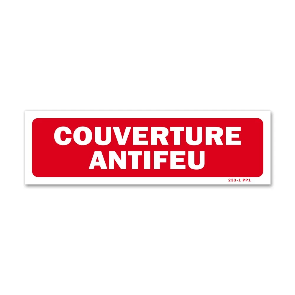 Panneau Couverture Antifeu 1 Panneau Couverture Antifeu