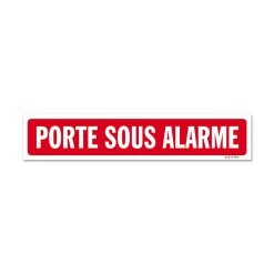 Panneau Porte Sous Alarme