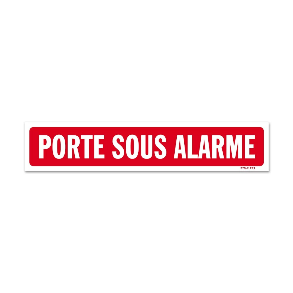 Panneau Porte Sous Alarme 1 Panneau Porte Sous Alarme