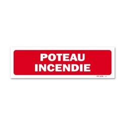 Panneau Poteau Incendie