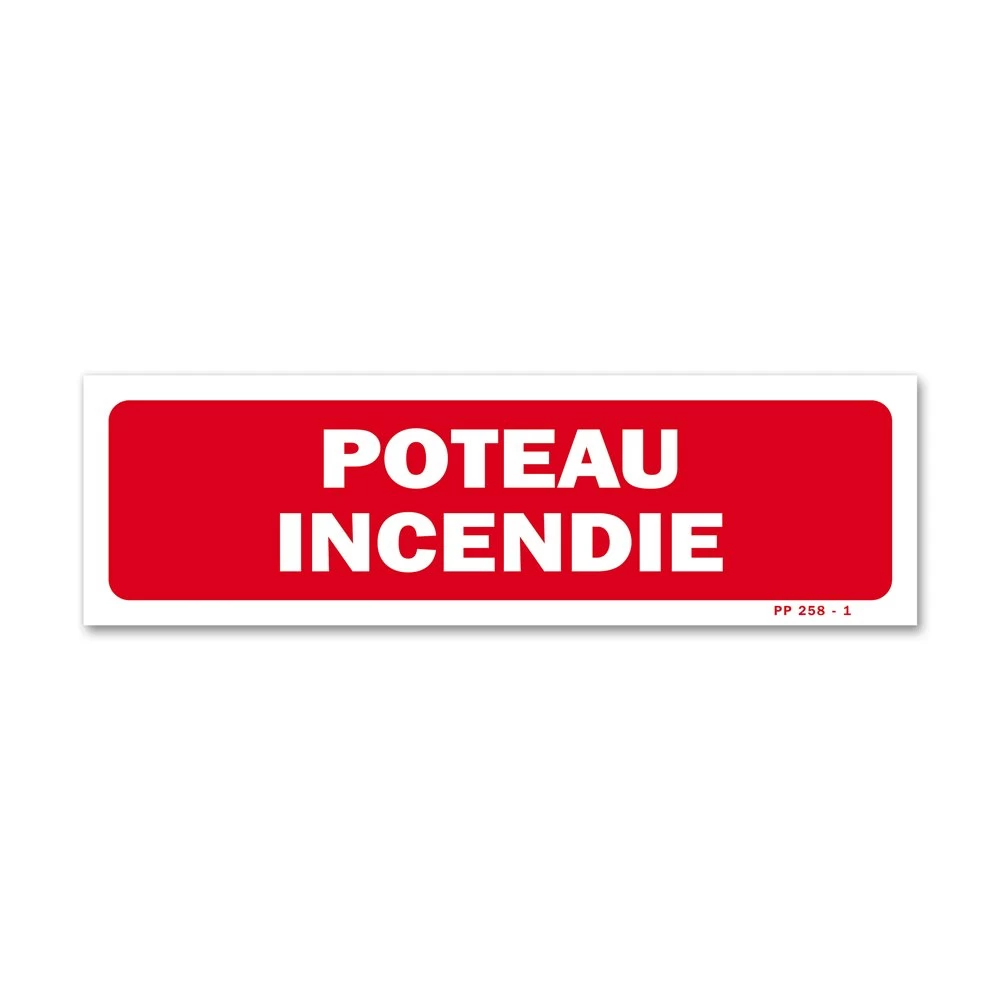 Panneau Poteau Incendie 1 Panneau Poteau Incendie