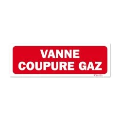 Panneau Vanne Coupure Gaz