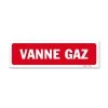 Panneau Vanne Gaz