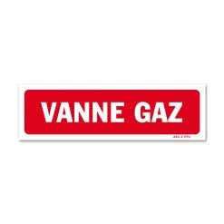 Panneau Vanne Gaz