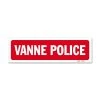 Panneau Vanne Police