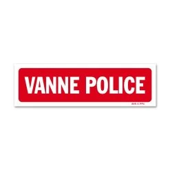 Panneau Vanne Police