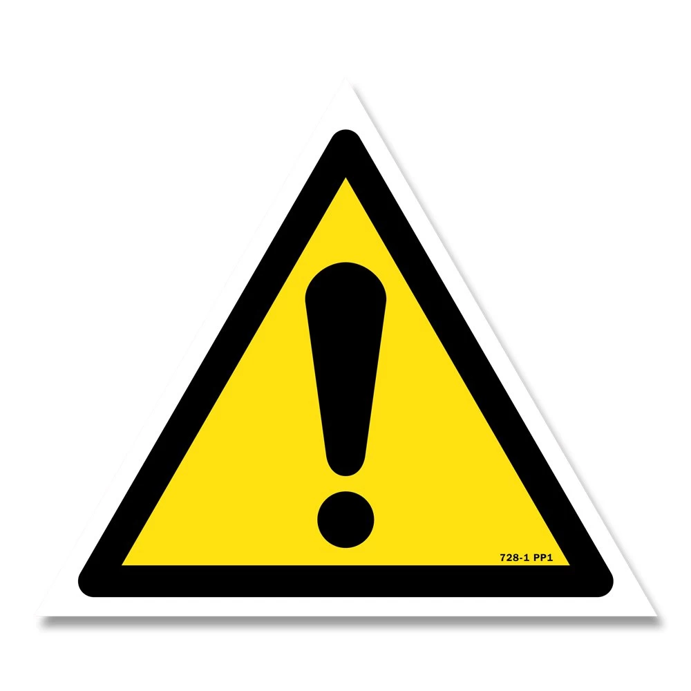 Panneau Picto Danger Général 1 Panneau Picto Danger Général