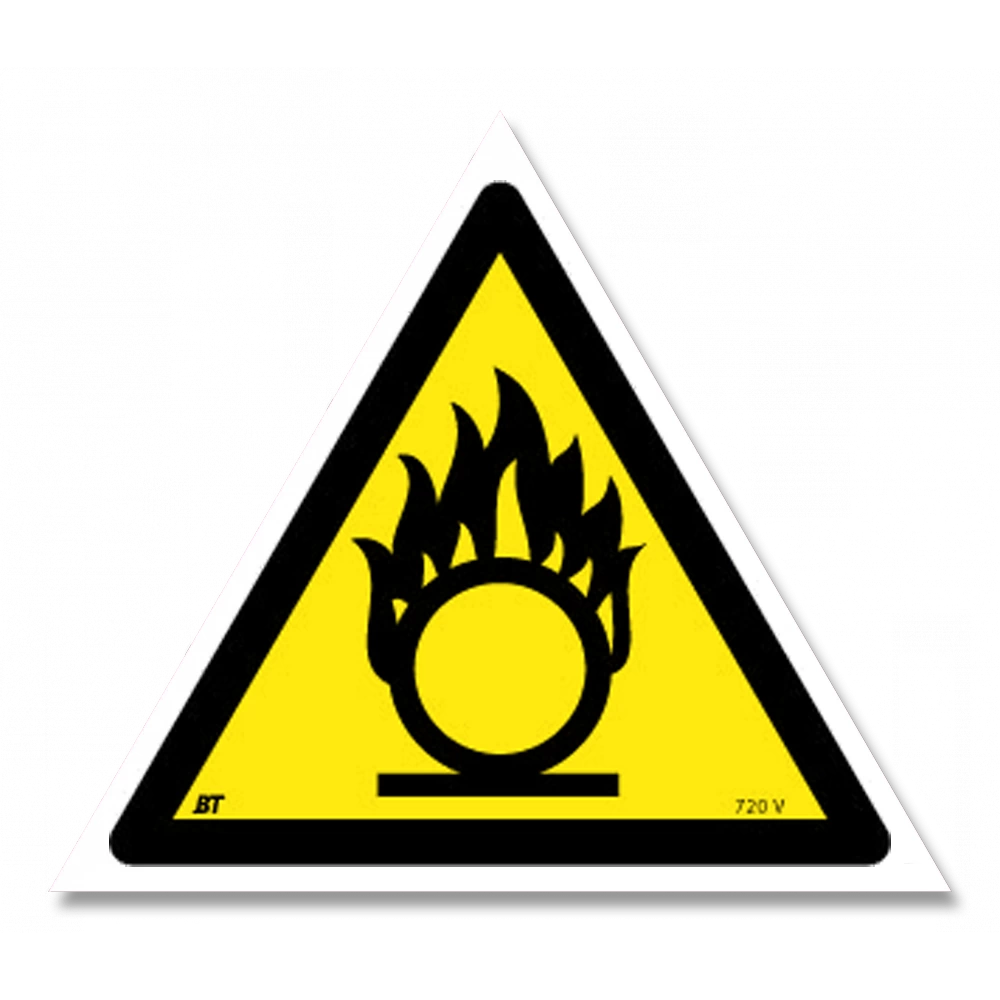 Panneau Picto Comburant 1 Panneau Picto Comburant