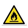 Panneau Picto Inflammable