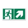 Panneau Picto Sortie Vers Escalier Droite Montée