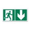 Panneau Picto Sortie Porte Droite Flèche Vers Le Bas