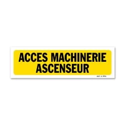 Panneau Accès Machinerie Ascenseur