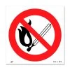 Panneau Picto Flamme Nue Interdite