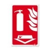 Panneau Extincteur Flèche/flammes N°