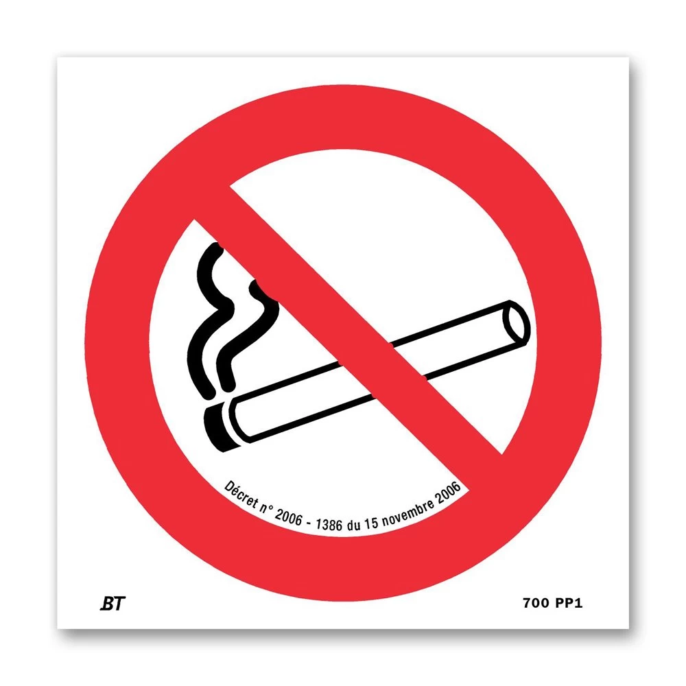 Panneau Picto Interdiction De Fumer 1 Panneau Picto Interdiction De Fumer
