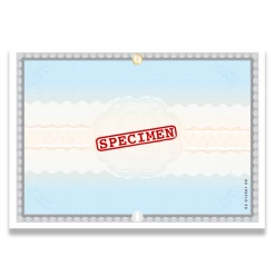 Papier Diplôme - Haute Sécurité X17 -Zebra Promos Magasin papier diplome haute securite x17 3