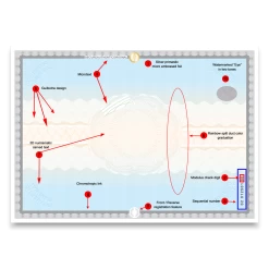 Papier Diplôme - Haute Sécurité X17 -Zebra Promos Magasin papier diplome haute securite x17 6