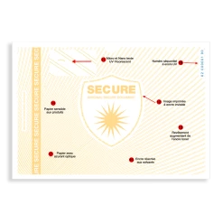 Papier Diplôme - Haute Sécurité X17 -Zebra Promos Magasin papier diplome haute securite x17 7