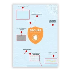 Papier Sécurisé Non-photocopiable X8 -Zebra Promos Magasin papier securise non photocopiable x8 2